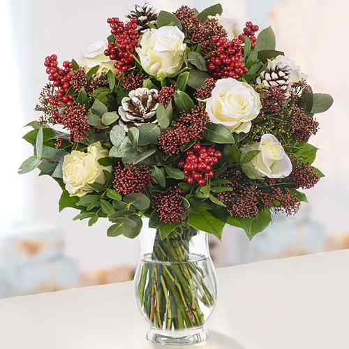 Powerful Bliss Bouquet-Send Christmas Bouquet Germany