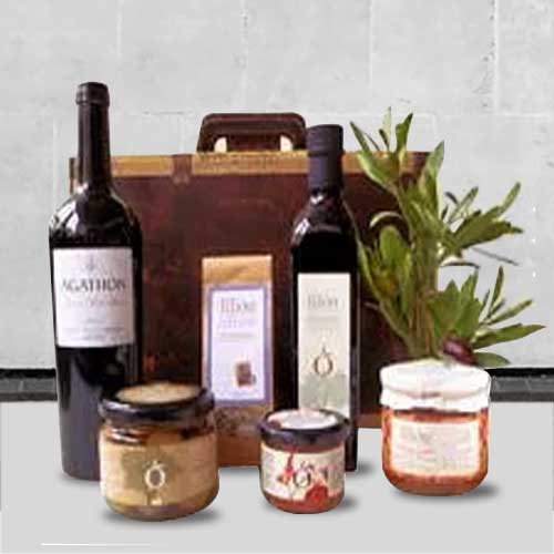 Greek Holiday Gift Basket-Send Holiday Gifts to Heidelberg