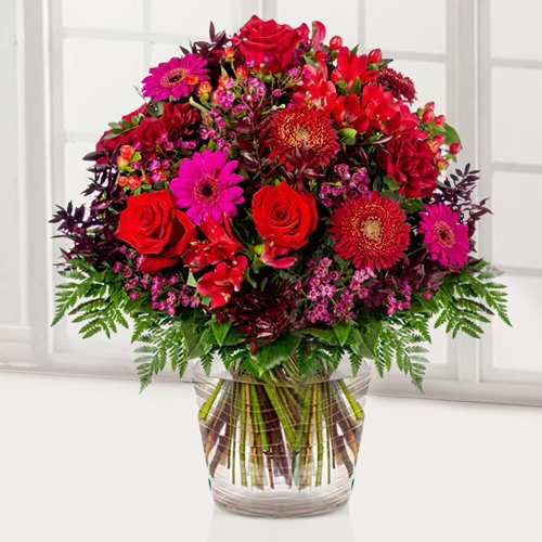 Eternal Love Bouquet-Send Romantic Anniversary Flowers