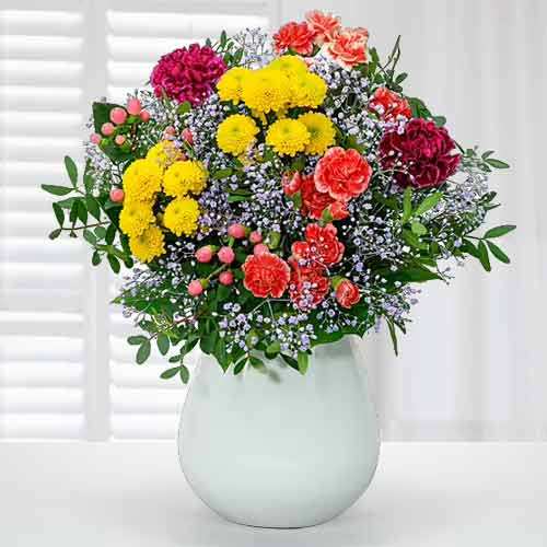 - Bright Romantic Flower Bouquet Delivery