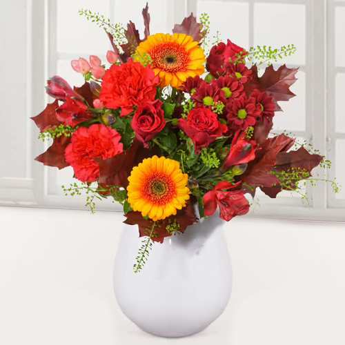 Flower Mix Autumn Joy-Order Congratulations Flowers For Delivery