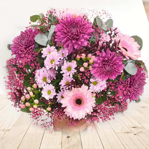 Express Your Feelings-Happy Birthday Flower Bouquet