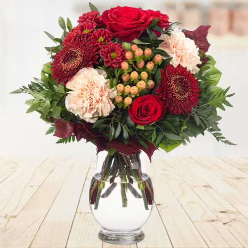 A Bouquet of Happiness-Beautiful Bouquet For Birthday