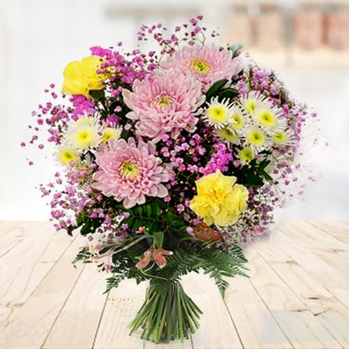 Chic Floral Arrangements-Bouquet For Get Well Soon