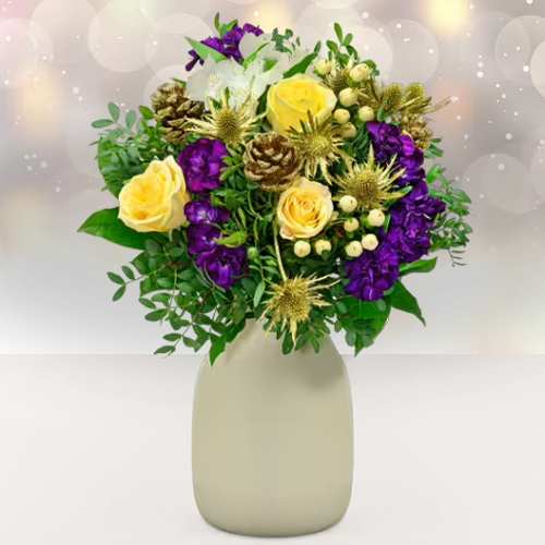 - Rustic Winter Floral Bouquet