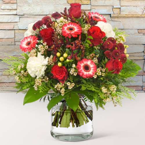 - Christmas Cheer Flower Bouquet