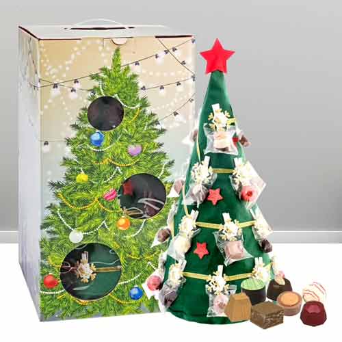 - Christmas Tree With Chocolates For Holiday Gifting