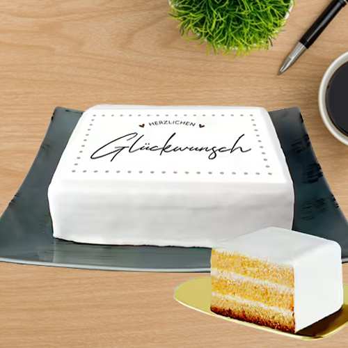 Burbon Vanilla-Order A Birthday Cake Online