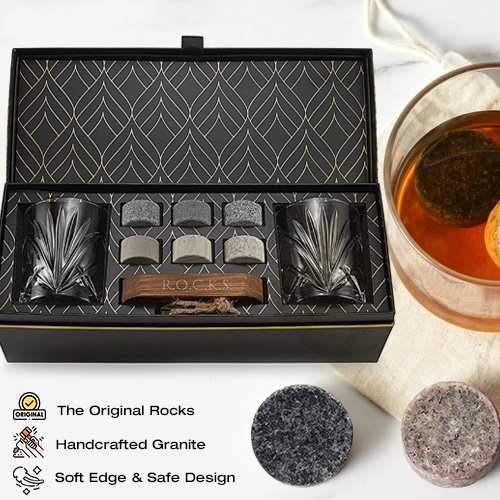 Rocks The Connoisseurs Set-Birthday Gifts For Him Boyfriend