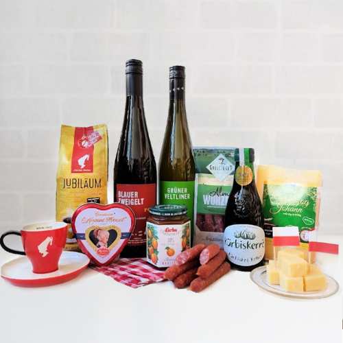 The Austria Gourmet Basket-Send Food Gifts For Christmas