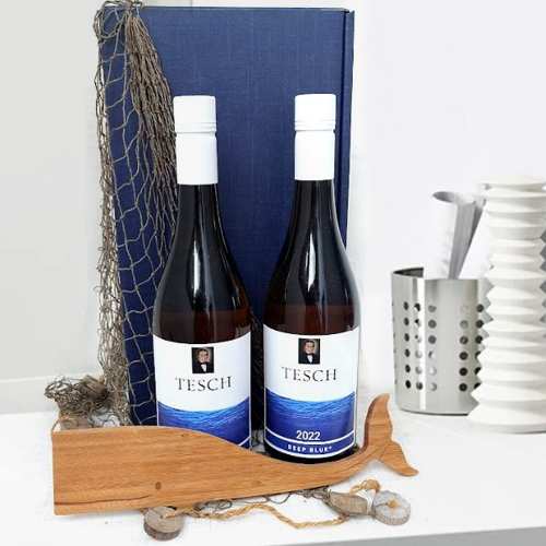 Blue Wine Gift-Send Birthday Wine