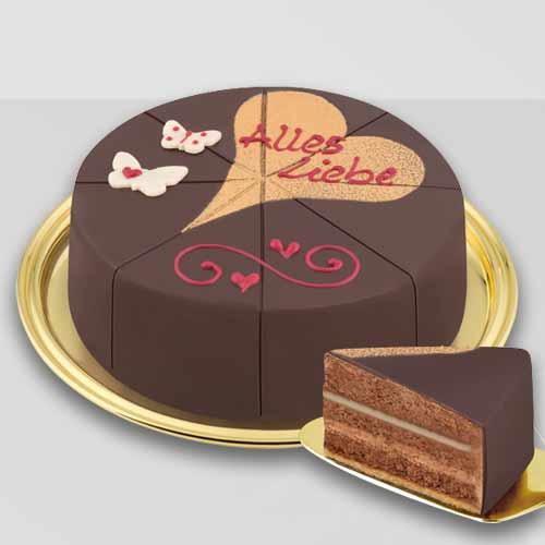 Order Dark Chocolate Birthday Cake Online | Chocolate Truffle Cake